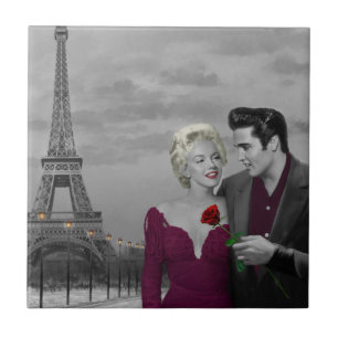 Paris B&W Tegeltje