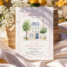 Paris Baby Shower Parijse Café Theepartij