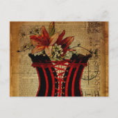 Paris Bachelorette Party  korset Uitnodiging Briefkaart (Voorkant)