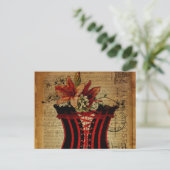 Paris Bachelorette Party korset Uitnodiging Briefkaart (Staand voorkant)