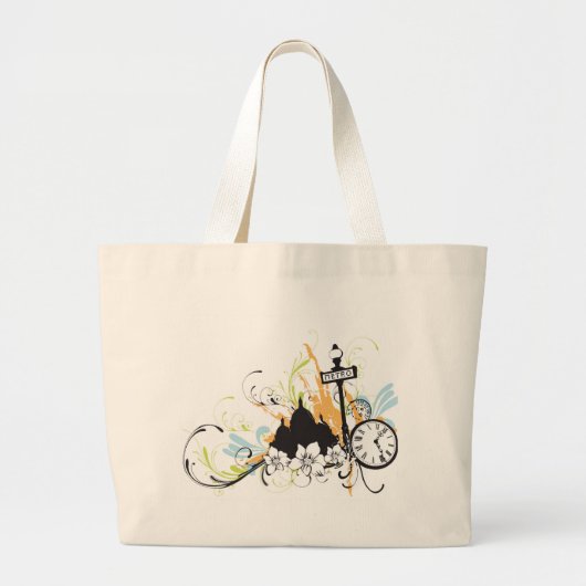 Paris Bag Grote Tote Bag (Voorkant)