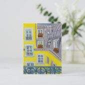 Paris Balcony Briefkaart (Staand voorkant)