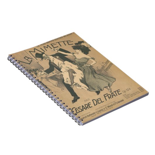 Paris Ballroom Musette Dance  Belle Epoch Notitieboek (Rechterzijde)