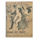 Paris Ballroom Musette Dance  Belle Epoch Notitieboek (Voorkant)