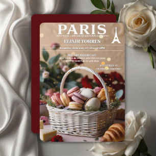 Paris Banketbakkerij Macarons Tijdschrift Thema Kaart