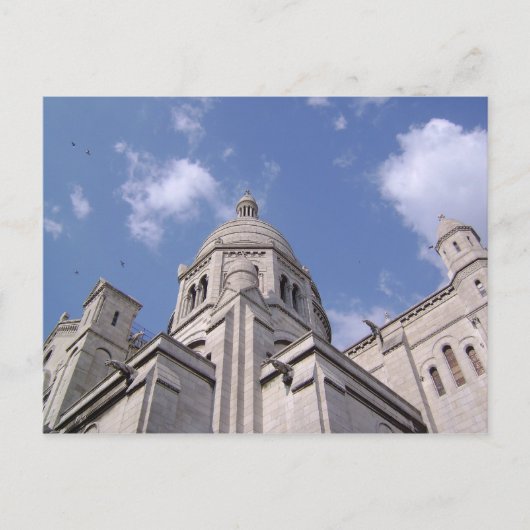 Paris Basilique du Sacré-Coeur de Montmartre Briefkaart (Voorkant)