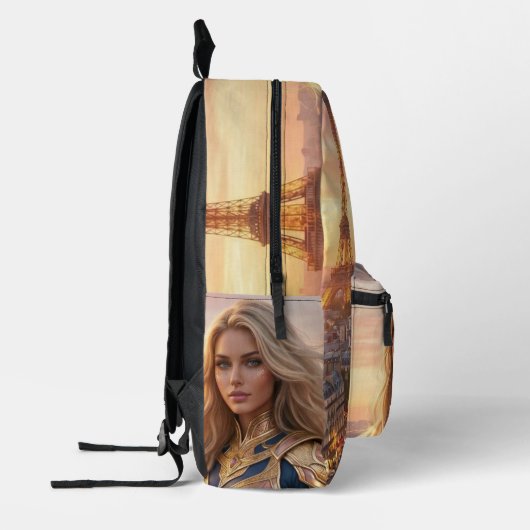 PARIS BEDRUKTE RUGZAK (Links)