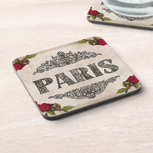Paris Beverage Coaster Bier Onderzetter (Linkerzijde)