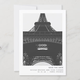 Paris Bewaar de Datum Save The Date