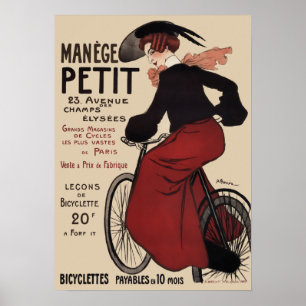 PARIS BICYCLE ADVERTISEMENT c. 1880 Poster