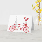 Paris Bicycle Kaart (Gele Bloem)