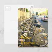 Paris Bicycles Briefkaart (Voorkant / Achterkant)