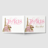 Paris Birthday Party Gastboeken Gastenboek (Volledig)