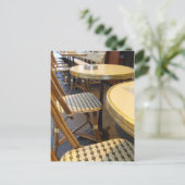 Paris Bistro Briefkaart (Staand voorkant)