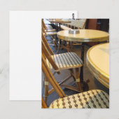Paris Bistro Briefkaart (Voorkant / Achterkant)