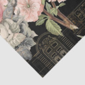 Paris Black Gold Ephemera ontkoppeling Tissuepapier (Detail)