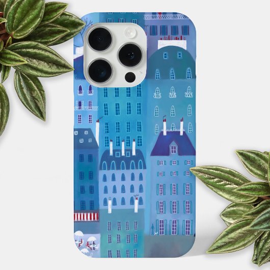 Paris Blue Case-Mate iPhone Case