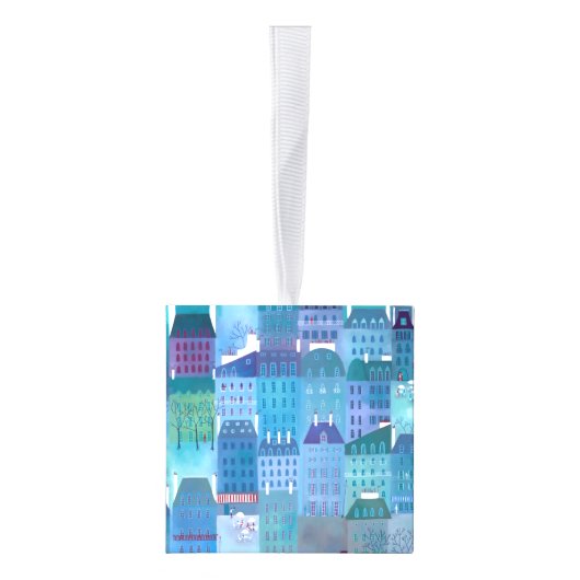 Paris Blue Decoratie (Rechts)