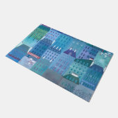 Paris Blue Deurmat (Schuin)