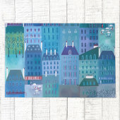 Paris Blue Deurmat