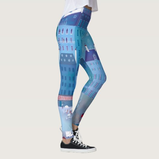 Paris Blue Leggings (Rechts)
