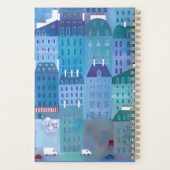 Paris Blue Planner (Achterkant)
