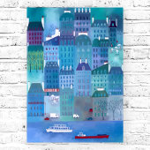 Paris Blues Poster