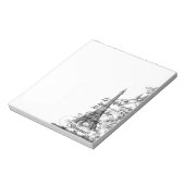 Paris Bonjour Collage Notitieblok (Linkerzijde)