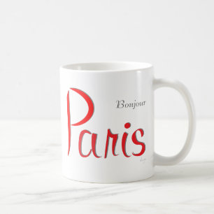 PARIS Bonjour (Hallo) Koffiemok