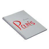 PARIS Bonjour (Hallo) Notitieboek (Rechterzijde)