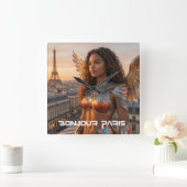 PARIS - BONJOUR VIERKANTE KLOK (Huis)