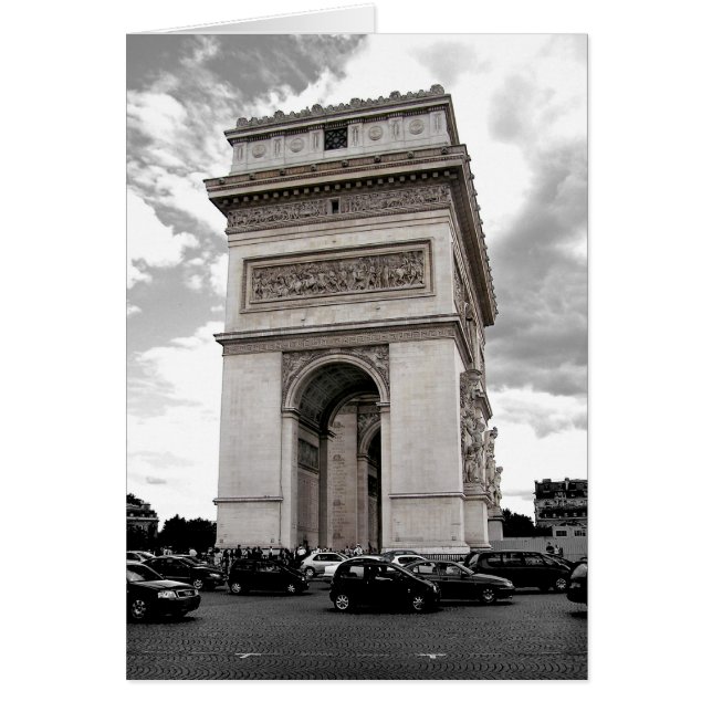 Paris boogkaart (Voorkant)