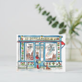 Paris BOULANGERIE 28 Uitnodiging Briefkaart (Staand voorkant)