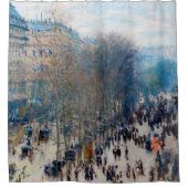 Paris Boulevard, Claude Monet Douchegordijn (Voorkant)