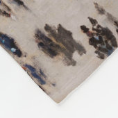 Paris Boulevard, Claude Monet Fleece Deken (Hoek)