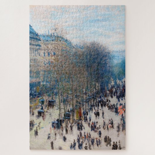 Paris Boulevard, Claude Monet Legpuzzel (Verticaal)