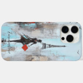 Paris Bound Woman Case-Mate iPhone Case (Achterkant (horizontaal))