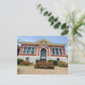 Paris-Bourbon County Library, Parijs, Kentucky Briefkaart (Staand voorkant)