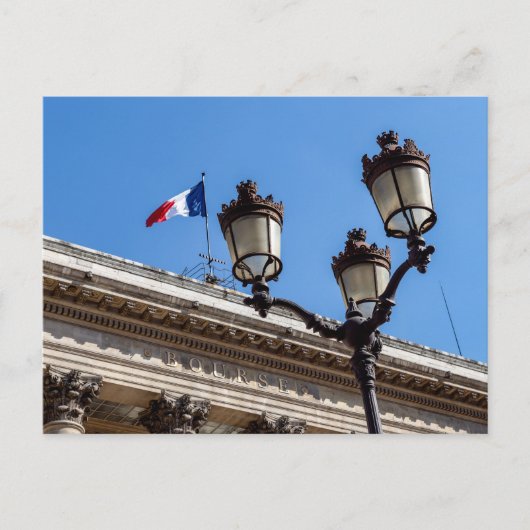 Paris Bourse effectenbeurs - Frankrijk Briefkaart (Voorkant)