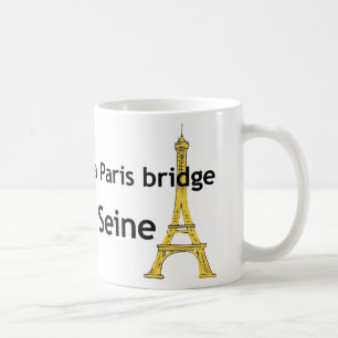 Paris Bridge Koffiemok
