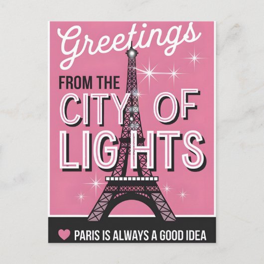 Paris Briefkaart (Voorkant)