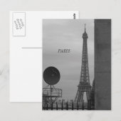 PARIS BRIEFKAART (Voorkant / Achterkant)