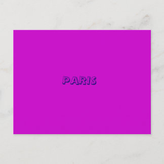 PARIS BRIEFKAART