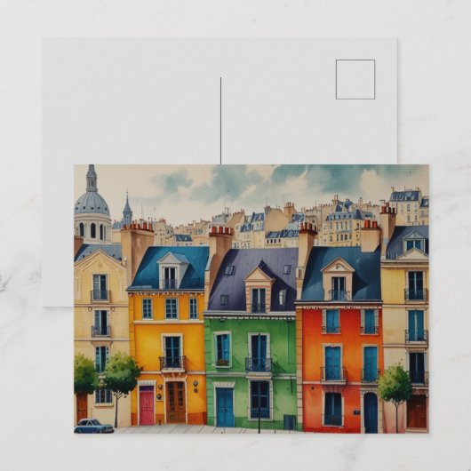 PARIS-BRIEFKAART BRIEFKAART (Voorkant / Achterkant)