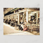 Paris Briefkaarten - Street Scene (Voorkant)