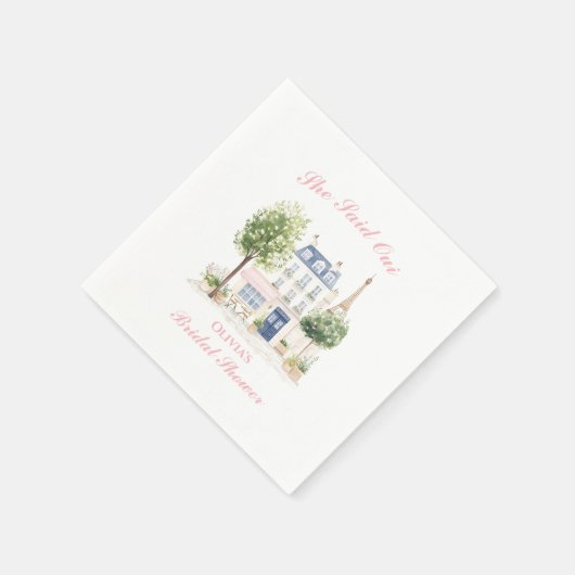 Paris Bruidsfeest Borrel Parijs Café Servet (Hoek)