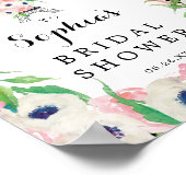 Paris Bruiloft Welcome Bord Poster (Hoek)