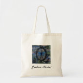 Paris Butterfly Art Bag Tote Bag (Voorkant)