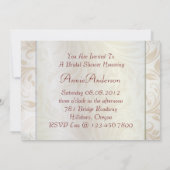 Paris Butterfly Elegant Vrijgezellenfeest Kaart (Achterkant)