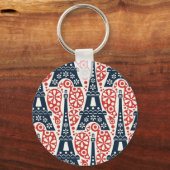 Paris Button Sleutelhanger (Voorkant)